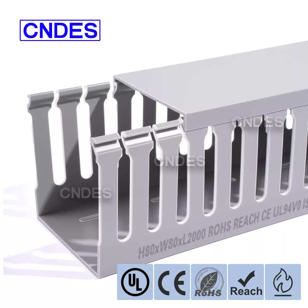 80×80 štrbinový PVC rozvodný kanál rozvodnej skrine