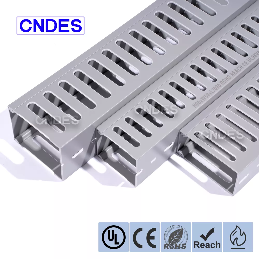 PVC uzavretá štrbinová kabeláž